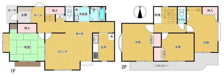 豊明市国道1号線北側 構造:木造土地面積:165.3平米 ( 50坪 ) 建物面積:103.76平米 ( 31.38坪 )