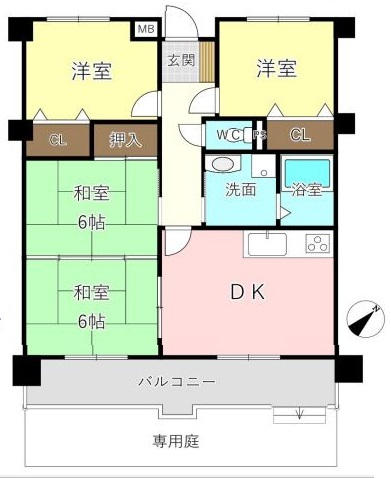 豊明市国道1号線南側 構造:鉄筋コンクリート造専有面積:69.27平米 ( 20.95坪 )
