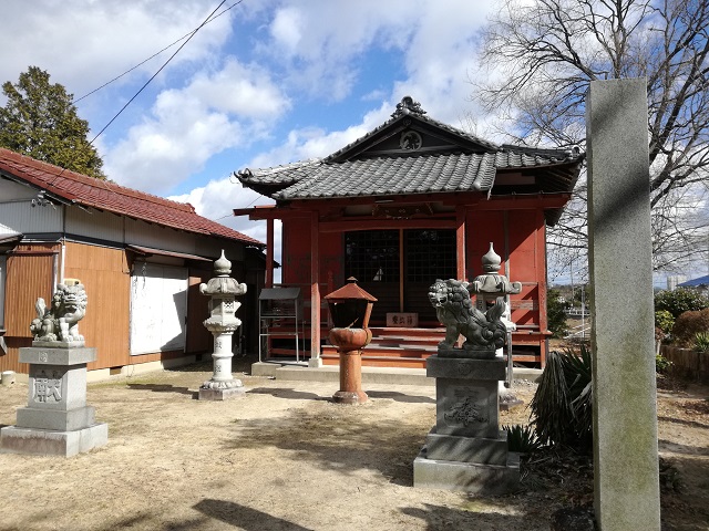 勅使池　神社２　愛知県豊明市