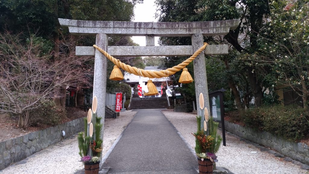 沓掛諏訪神社(豊明市沓掛町）鳥居