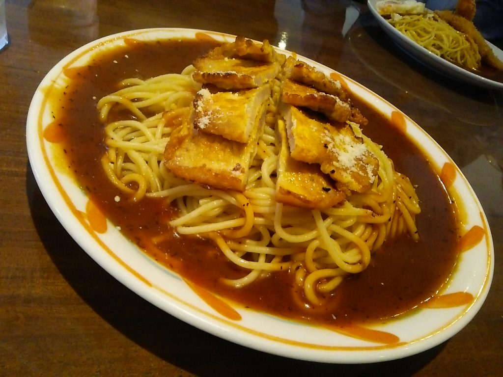 あんかけパスタ