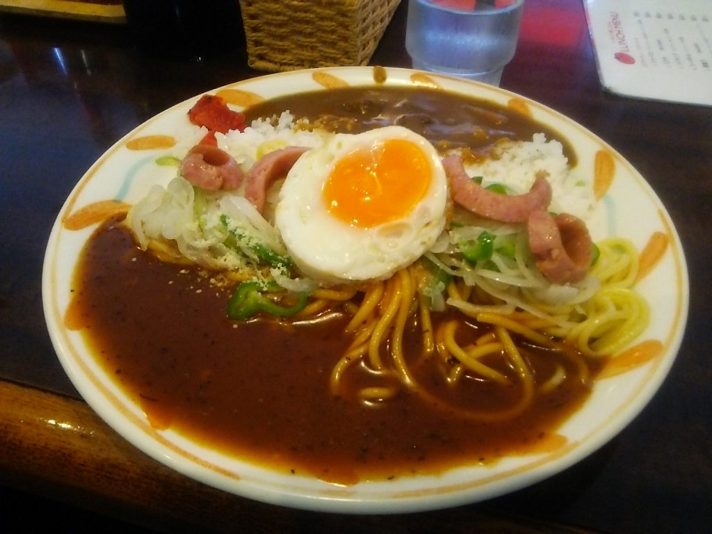 トマトのあんかけパスタ