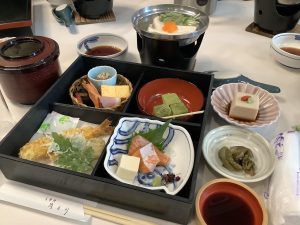 京都の昼食