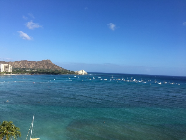 ハワイ　オアフ島　ダイアモンド