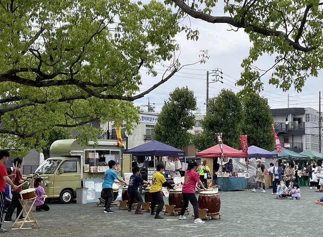 軽トラ市（豊明市三崎町　井ノ花公園）