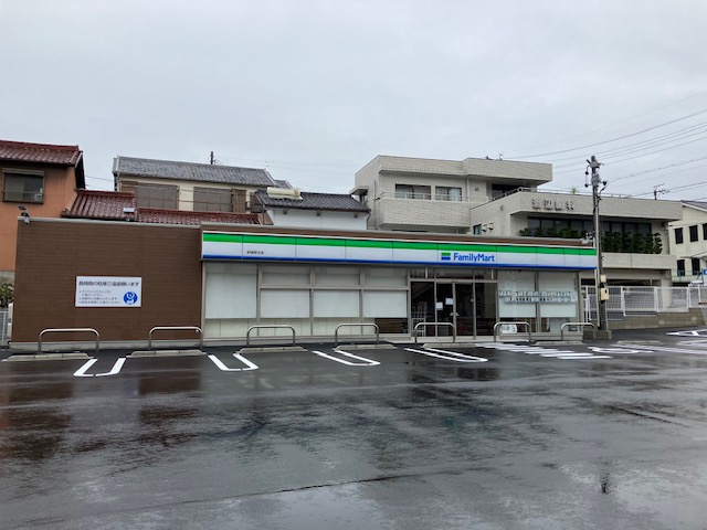 前後駅　パルネス前　ファミマ　オープン